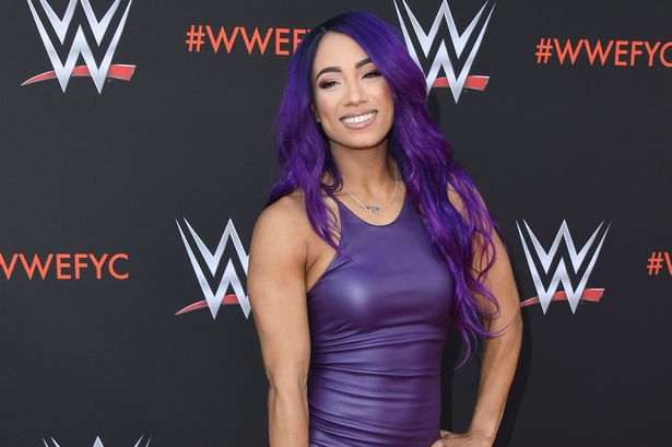 Sasha banks smile