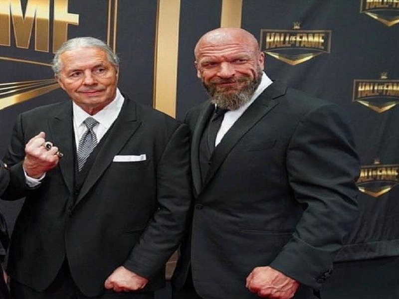 Bret Hart and Triple H