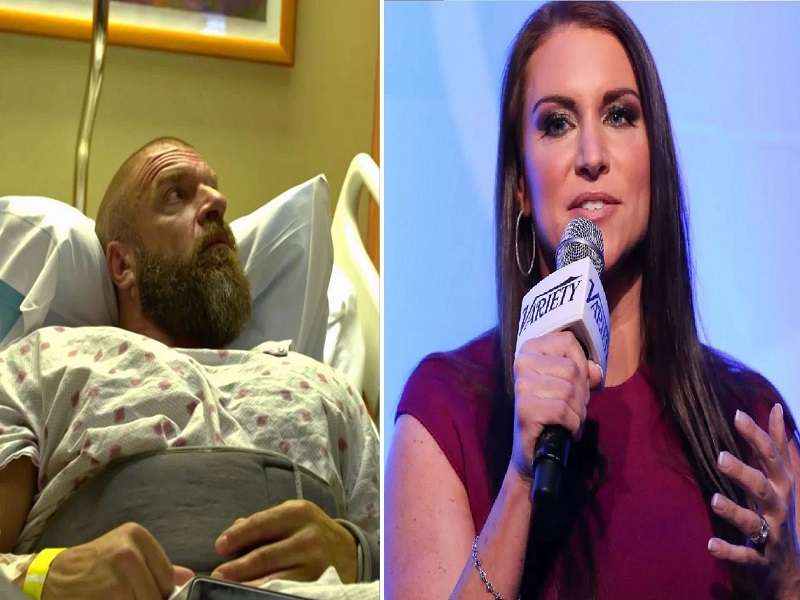 Stephanie and Triple H